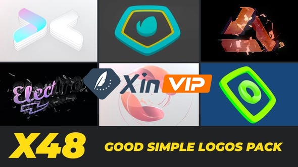 AE模板-简单LOGO标志动画小片头 Good Simple Logos Pack插图