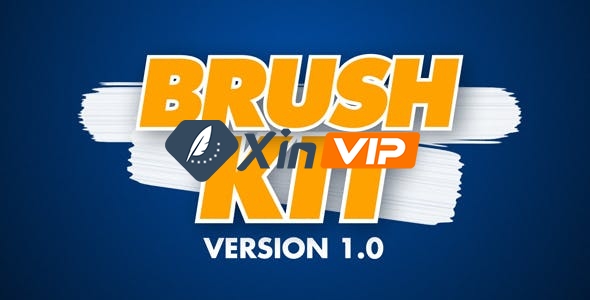 AE模板-自定义笔刷动画生成工具 Brush Kit Vr 1.0插图